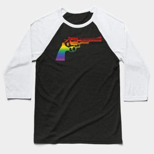 Dirty Harry Magnum (rainbow effect) Baseball T-Shirt